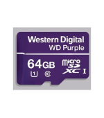 WD MicroSDXC karta 64GB Purple WDD064G1P0C Class 10, 16 TBW