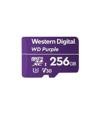 WD MicroSDXC karta 256GB Purple WDD256G1P0C Class 10 (R:100/W:60 MB/s)