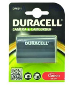 DURACELL Baterie - DRC511 pro Canon DRC511, černá, 1400 mAh, 7.4 V