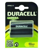 DURACELL Baterie - DRNEL15 pro Nikon EN-EL15, černá, 1400 mAh, 7.4 V