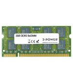 2-Power 2GB PC2-5300S 667MHz DDR2 CL5 SoDIMM 2Rx8 (DOŽIVOTNÍ ZÁRUKA)