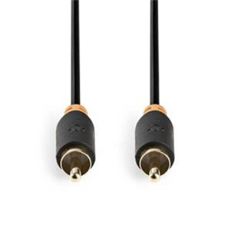 Nedis CABW24170AT20 - Digitální Audio kabel | RCA Zástrčka - RCA Zástrčka | 2 m | Antracit