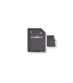 Nedis MMSD128100BK - Paměťová karta | microSDHC | 128 GB | Zápis až 90 Mb/s | Třída 10