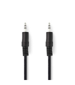 Nedis CAGB22000BK20 - Stereofonní Audio Kabel | 3,5mm Zástrčka - 3,5mm Zástrčka | 2 m | Černá barva