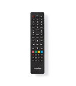 Nedis TVRC1140BK - Univerzální dálkový ovladač | Programovatelný z počítače | Ovládání 4 Zařízení