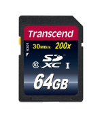 Transcend 64GB SDXC (Class 10) UHS-I 200x (Premium) paměťová karta