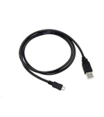 C-TECH Kabel USB 2.0 AM/Micro, 0,5m, černý