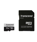 Transcend 32GB microSDXC 350V UHS-I U1 (Class 10) High Endurance paměťová karta, 95MB/s R, 40MB/s W