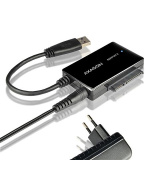AXAGON ADSA-FP3, USB3.0 - SATA 6G HDD FASTport3 adaptér, vč. napáječe