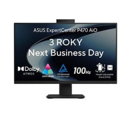 ASUS ExpertCenter P470 AiO - i7-13620H/32GB/1TB SSD/27"/FHD/3y On-site/Win 11 Pro/černá