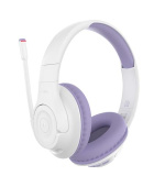 Belkin SOUNDFORM™ Inspire - Wireless Over-Ear Headset for Kids - dětská bezdrátová sluchátka, bílá/fialová
