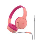 Belkin SOUNDFORM™ Mini - Wired On-Ear Headphones for Kids - dětská sluchátka, růžová