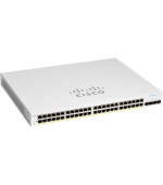 Cisco switch CBS220-48P-4X-EU (48xGbE,4xSFP+,48xPoE+,382W) - REFRESH