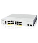 Cisco Catalyst switch C1300-16P-2G (16xGbE,2xSFP,16xPoE+,120W,fanless) - REFRESH