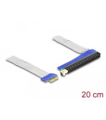 Delock Riser karta PCI Express, ze zástrčky x1 na slot x16, s kabelem, délka 20 cm