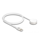 Delock Nabíjecí USB kabel pro hodinky Apple MFi, délky 1 m, bílý, magnetický