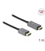 Delock Kabel z Active DisplayPort 1.4 na HDMI, 4K, 60 Hz (HDR), 1 m