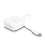 Delock Nabíjecí podložka USB Type-C™ na hodinky Apple, bílá, magnetická
