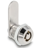 Navilock Válcový pákový zámek pro vybavení skříňek s kulatou vložkou a klíčem pro kulatý otvor - 10,9 x 12 mm / 0-90