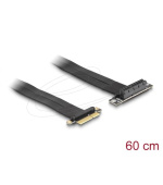 Delock Riser karta PCI Express, ze zástrčky x4 na slot x4 90° pravoúhlý, s kabelem, délka 60 cm