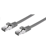 C-TECH Kabel patchcord Cat7, S/FTP, šedý, 1m