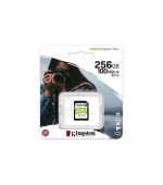KINGSTON 256GB SDXC CANVAS Plus Class10 UHS-I 150MB/s Read Flash Card Gen3