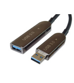PremiumCord USB3.0 + 2.0 prodlužovací optický AOC kabel A/Male - A/Female 7m