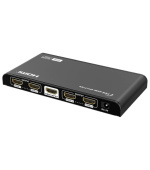 PremiumCord HDMI 2.0 splitter 1-4 porty, 4K x 2K/60Hz, FULL HD, 3D, černý