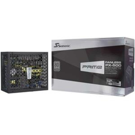 SEASONIC zdroj 500W Prime PX-500, 80+ Platinum, Fanless