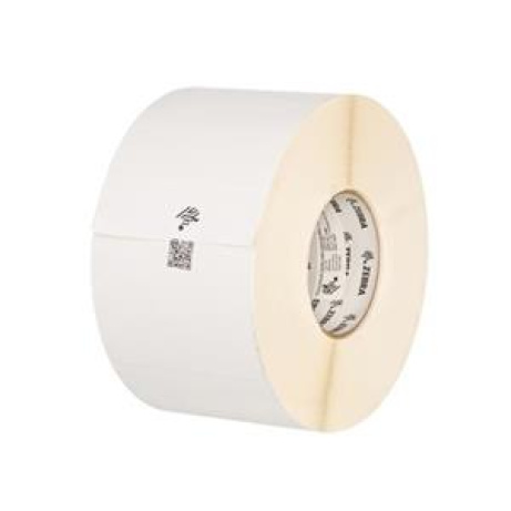 Zebra Label, Paper, 102x64mm; Thermal Transfer, 8000T All-Temp, Coated, All-temp Adhesive, 76mm Core