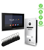 EVOLVEO DoorPhone ID-1, 2drátový videotelefon s RFID, otiskem prstu a podporou ONVIF kamer