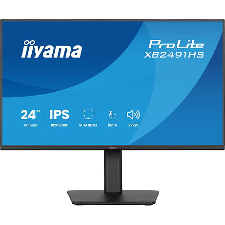 iiyama ProLite/XB2491HS-B1/23,8"/IPS/FHD/120Hz/1ms/Černá/3R