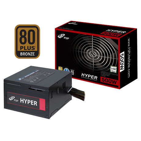 AKCE: FSP/Fortron HYPER S 500, >85%, 500W