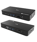 i-tec Thunderbolt 5 Triple Display Docking Station, M.2 slot, 6x USB, 2.5 GLAN, Power Delivery 140W