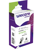 WECARE ARMOR páska kompatibilní s DYMO S0720920,Black/Transparent,24MM*7M