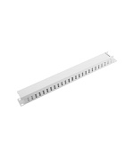19" PANEL PRO SPRÁVU KABELŮ TYP A 1U ŠEDÝ LANBERG