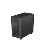 19" VOLNĚ STOJÍCÍ RACKOVÁ SKŘÍŇ 22U 600X1200 ČERNÉ PERFOROVANÉ DVEŘE LANBERG (PLOCHÉ BALENÍ)