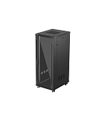 19" VOLNĚ STOJÍCÍ RACKOVÁ SKŘÍŇ 32U/600X800 (FLAT PACK) S PROSKLENÝMI DVEŘMI ČERNÁ LANBERG