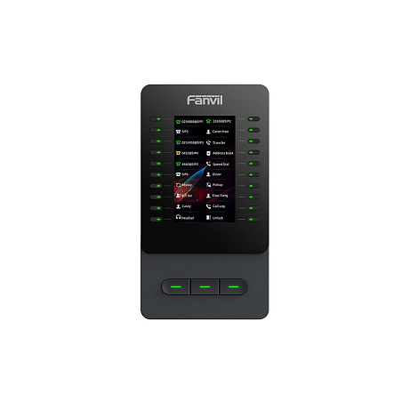 Fanvil EM60 rozšiřující modul pro telefony V65/V66/V66 Pro, 4,3" displej, 60 DSS