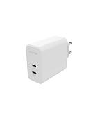 Mophie síťový adaptér GaN, USB-C/PD - 67W - bílá