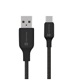 Tactical Stitch Thread Cable USB-A/USB-C 0.3m Black