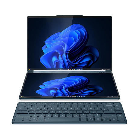 Lenovo Yoga Book 9/14IAH10 /U7-255H/14"/2880x1800/T/32GB/1TB/Intel int/W11P/Tidal Teal/3R On-Site