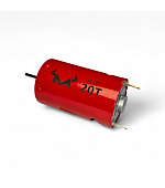 Stejnosměrný motor typu 390 s červeným krytem pro modely MN128, MN86 nebo G500