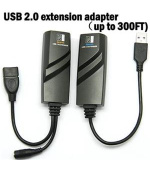 PremiumCord USB 2.0 extender po Cat5/Cat5e/Cat6 do 50m