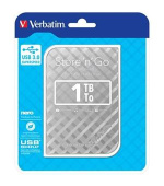 VERBATIM Store´n´ Go 2,5" GEN2 1TB USB 3.0 stříbrný