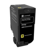 Lexmark CS725 Yellow High Yield Return Programme Toner Cartridge - 12 000 stran