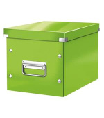 LEITZ Čtvercová krabice Click&Store, velikost M (A5), zelená