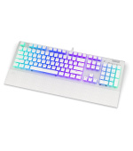 Endorfy Omnis Pudding Brown/Drátové USB-A/US layout/Bílá