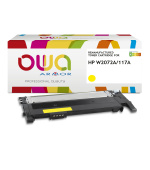 OWA Armor toner kompatibilní s HP W2072A, 117A, 700st, žlutá/yellow