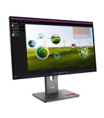 Lenovo LCD P27q-40 27"2560x1440 IPS/6ms/350cd/m2/1500:1/Repro/HDMI/2xDP/3xUSB-A/USB-C/USB-B/Pivot/VESA/černá